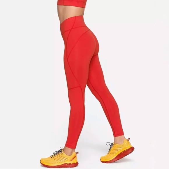 Outdoor Voices Pants - NWOT Outdoor Voices TechSweat Core 7/8 Legging Red S